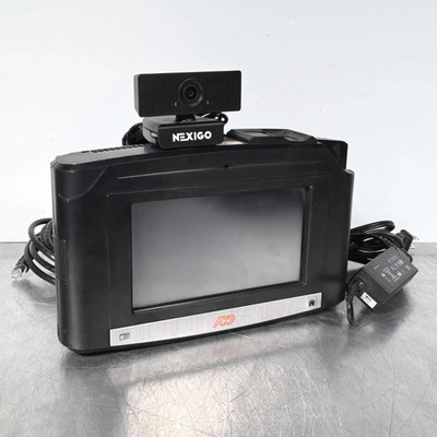 ADP Intouch 9100 Biometric Time Clock 8609100-458 w/ PSU and NEXIGO Webcam