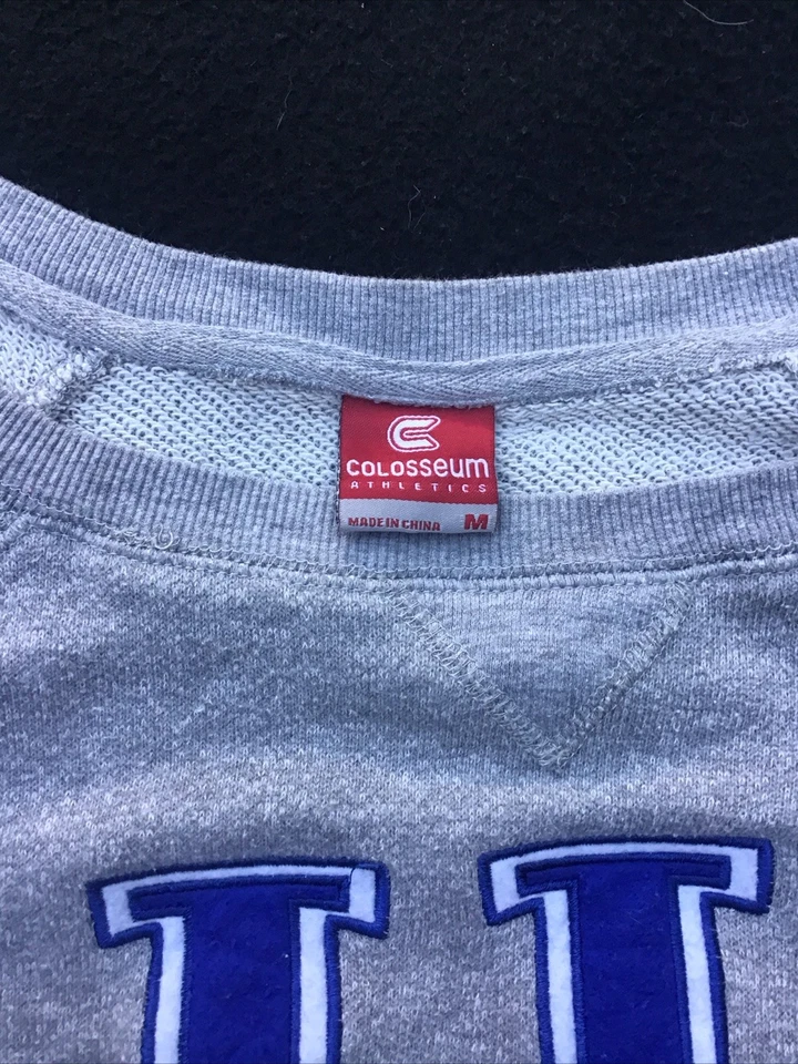 Sudadera UK Wildcats Coliseo Para Mujer’s M Gris Cuello Redondo Manga Raglán Pullover Foto 3 de 4