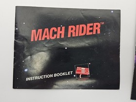 Mach Rider (5 Screw Variant) Nintendo NES Game W/Manual & Poster Tested Works