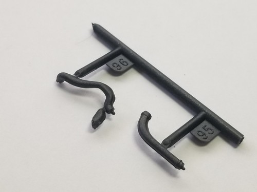 1959 Cadillac RADIATOR HOSES from Monogram 1:25 Model Kit 59 - Picture 3 of 9