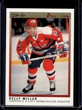 1990-91 O-Pee-Chee Premier Kelly Miller #72 Capitals