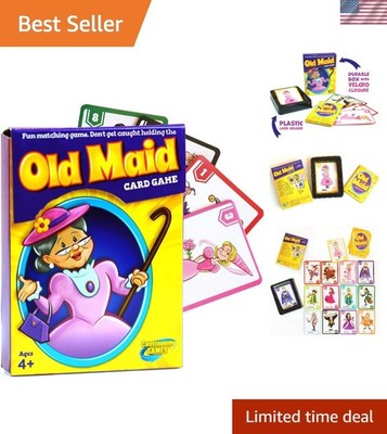 Continuum Games Old Maid Classic Card Game - Children Ages 4 & Up