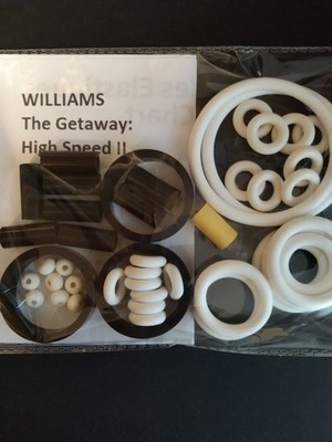 Elastic Pinball Kit - THE GETAWAY: HIGH SPEED II - WILLIAMS - Pinball Rubber