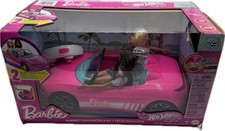 Barbie Hot Wheels Convertible Car Remote Control RC - Box Damage but NEW