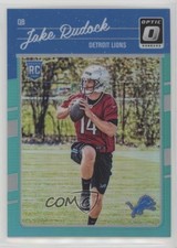 2016 Donruss Optic Rookies Aqua 179/299 Jake Rudock #118 0c2