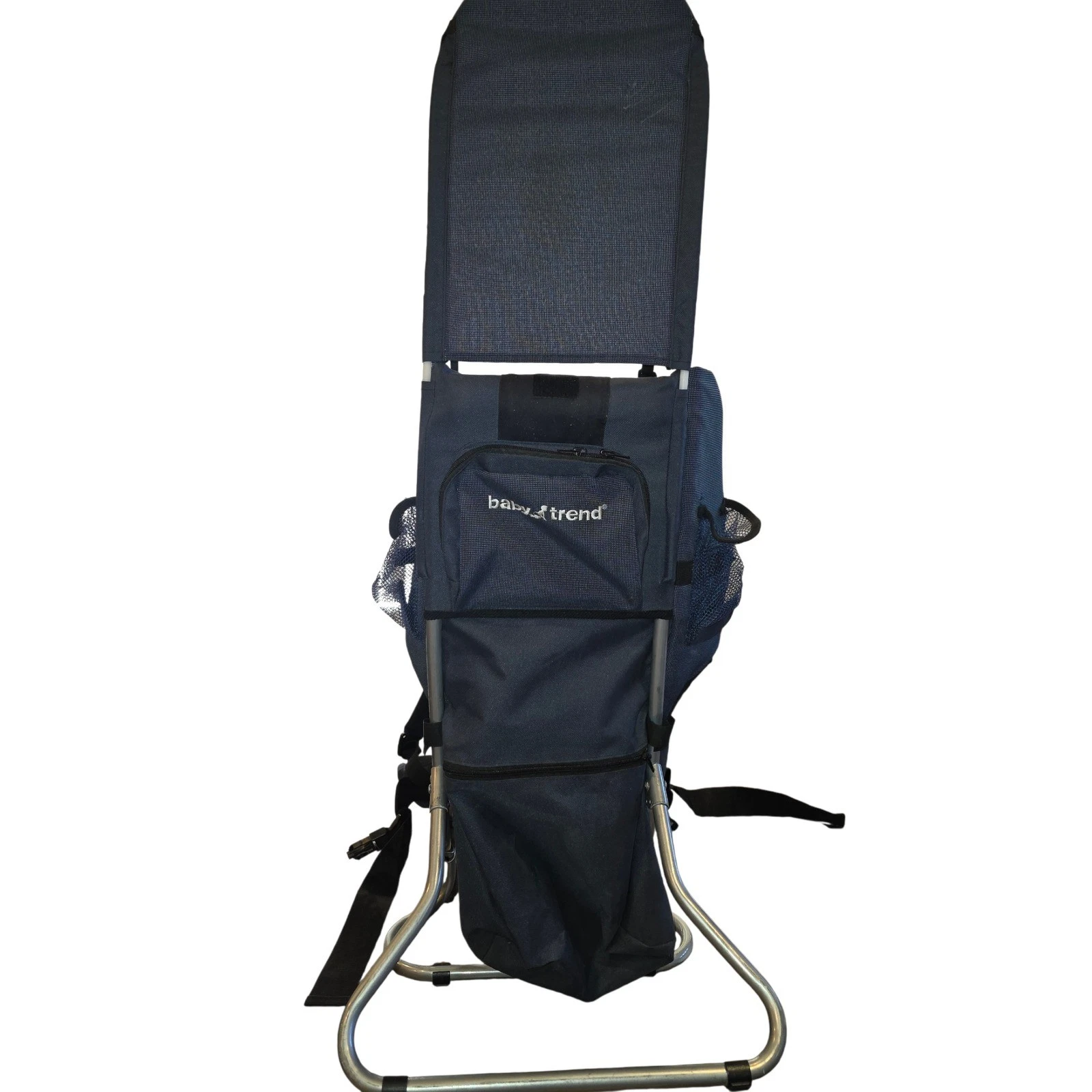 Baby Trend Blue Metal Frame Infant Child Backpack Carrier Hiking Kickstand Navy
Opens in a new windo