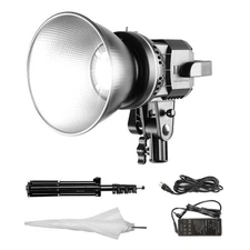 GVM 80W LED Video Light, Umbrella Lighting Kit CRI97+ 5600K with Tripod Stand,