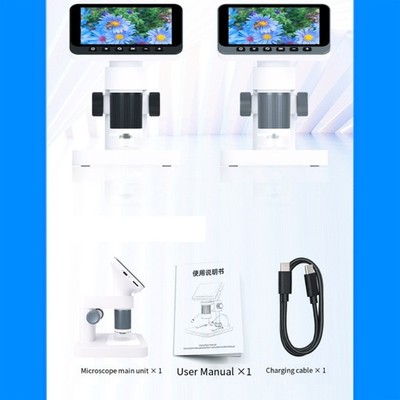 Transportable Tripartition Manner Microscope for Children Computer Handheld