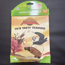 Kung Fu Panda Po's Tasty Training Leap Frog Tag Book Hardcover Interactive