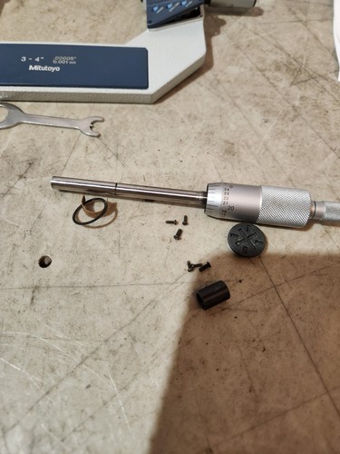 Mitutoyo 3-4” Micrometer - Picture 4 of 13