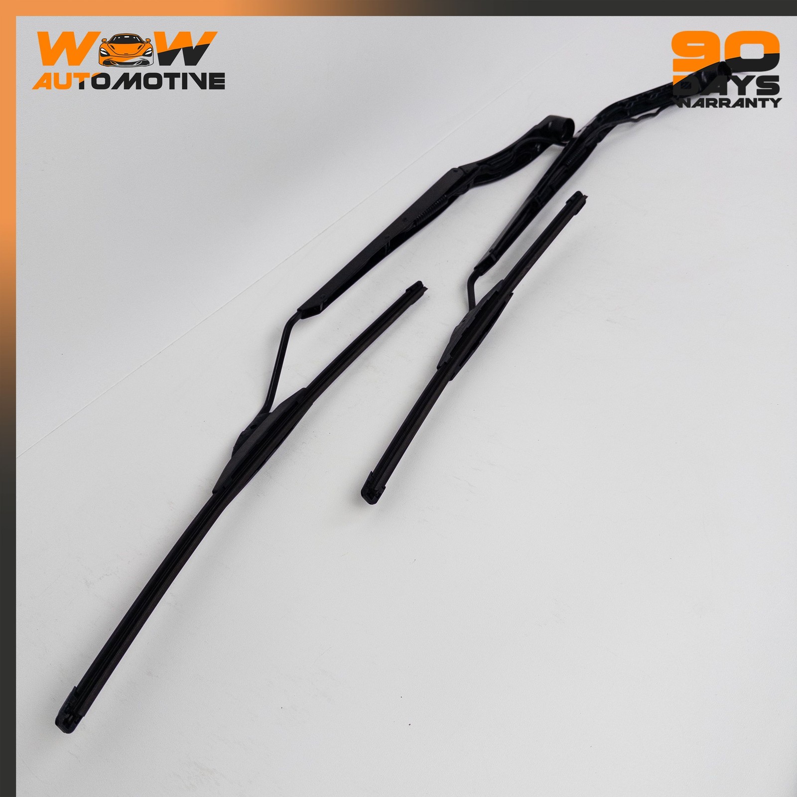 05-13 CHEVROLET CORVETTE C6 FRONT LEFT RIGHT WINDSHIELD WIPER ARM BLADE SET OEM