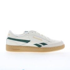 Reebok Club C Revenge Vintage Mens White Leather Lifestyle Sneakers Shoes