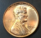 1956D Lincoln Wheat Cent BU Actual Coin Original Luster Collector Penny  Upgrade
