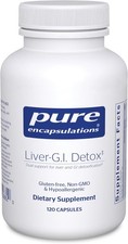 Pure Encapsulations - Liver-G.I. Detox, 120 Capsules Exp 05/2029