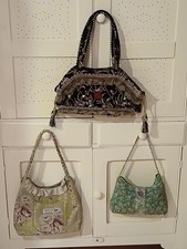 Lot of 3 Vintage Brocade Tapestry Purses; 2 April Cornell Brand, 1 Ziba, Ornate