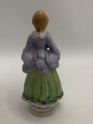 Vintage Occupied Japan Figurine: Colonial Woman Porcelain Decor — photo 3