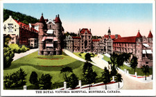 The Royal Victoria Hospital Montreal Quebec Canada Vintage Postcard