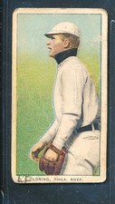 T206 Piedmont 150: RUBE OLDRING Fielding, Philadelphia Athletics ~ FAIR mk