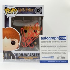 Rupert Grint AUTOGRAPH - Ron Weasley 02 - Harry Potter - Signed Funko Pop ACOA