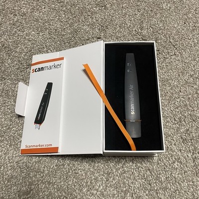 Scanmarker Air Handheld Pen Scanner Bluetooth 40 Languages Barcode Recognition