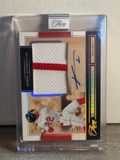 2025 Panini Three And Two Jersey On Card Auto  /49 KRISTIAN CAMPBELL RED SOX