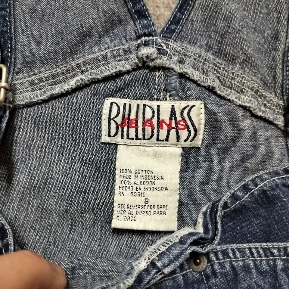 Pantalones cortos vaqueros pequeños vintage Bill Blass para mujer años 90 Y2K Foto 3 de 4