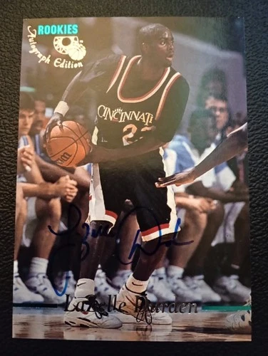 1995 Classic LaZelle Durden AUTOGRAPH Cincinnati