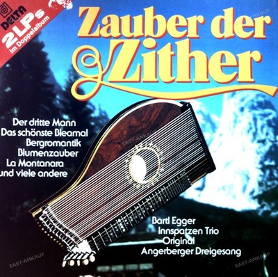 Bartl Egger, Innspatzen Trio Angerberger Dreigesang - Zauber Der Zither 2LP .*