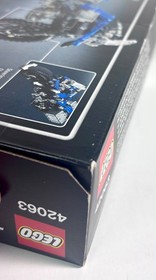 LEGO Technic 42063 BMW R 1200 GS Adventure Motorcycle New Sealed. Box Wear