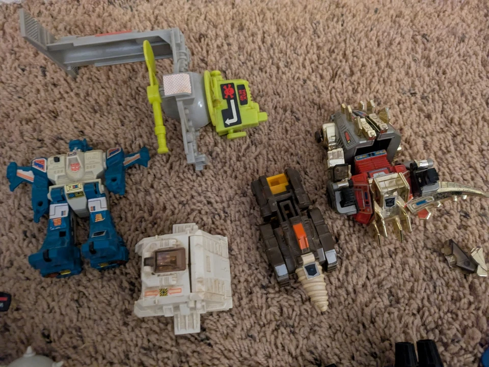 Vintage 1980s Lot parts accessories Transformers Snarl GoBots GI JOE - Image 3 of 4