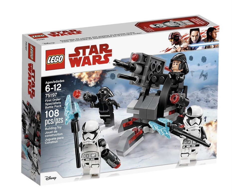 Set LEGO Star Wars 75197 First Order Battle Pack - Occasione Rara