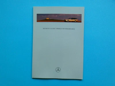 Prospekt - Mercedes W210 - E-Klasse / E420 T-Modell S210 - 04/96 - 60 Seiten !!! - Bild 1 von 4