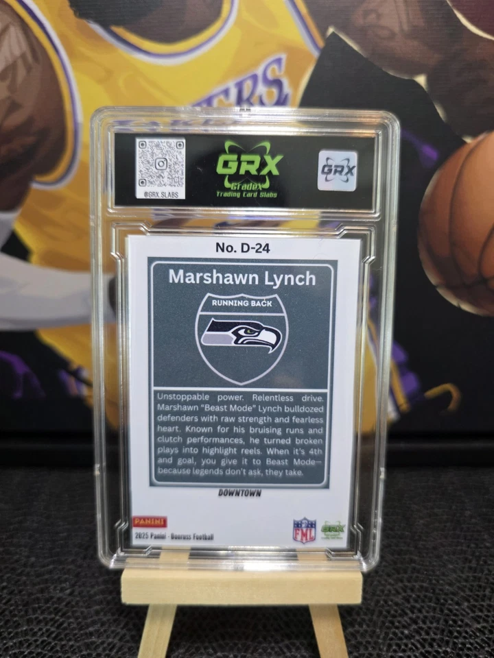 Marshawn Lynch DT CUSTOM CARD! - Image 2 of 2