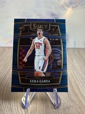 2021-22 Panini Select - Concourse Luka Garza #22 Blue Prizm (RC) Iowa Hawkeyes