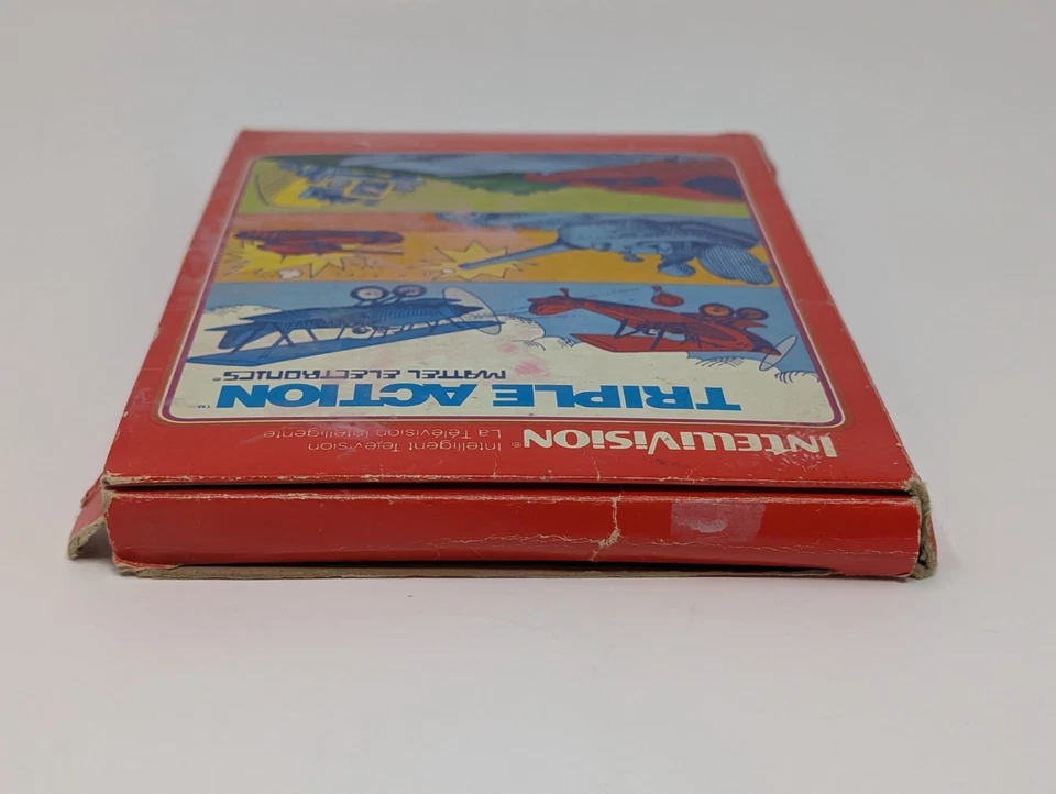 Triple Action (Intellivision, 1981) - CIB Complete - Image 3 of 4