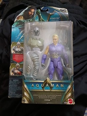 DC Aquaman Ocean Gladiator Orm Hydro-Tek Color Changing 6 Inch Figure