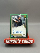 2024 Bowman Chrome 1st Esmerlyn Valdez #CPA-EV True Green Refractor #88/99 Pit