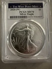 THE WEST POINT MINT 2026 (W) PCGS MS 70  CONTENT .999 FINE SILVER