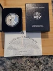 1999 P Proof American Silver Eagle w/OGP & COA 1oz .999 fine $1 Bullion Coin
