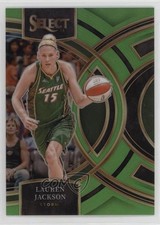 2024 Panini Select WNBA Premier Level Neon Green Prizm 33/75 Lauren Jackson 0c3