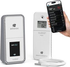 La Crosse Technology Temp Tracker Probe Wi-Fi Alert System The Bridge Gateway