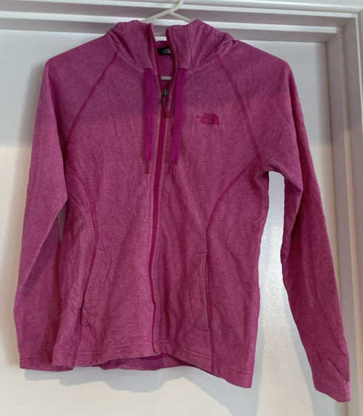 The North Face Women's Hooded Lightweight Jacket, Size S, Pink, Good Condition