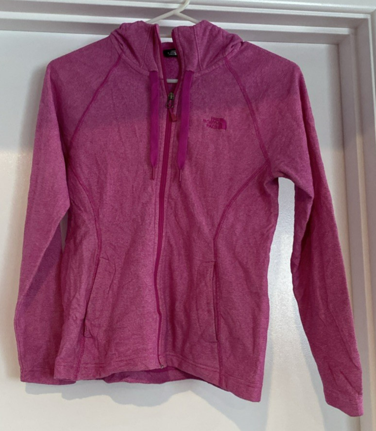 The North Face Women's Hooded Lightweight Jacket, Size S, Pink, Good Condition