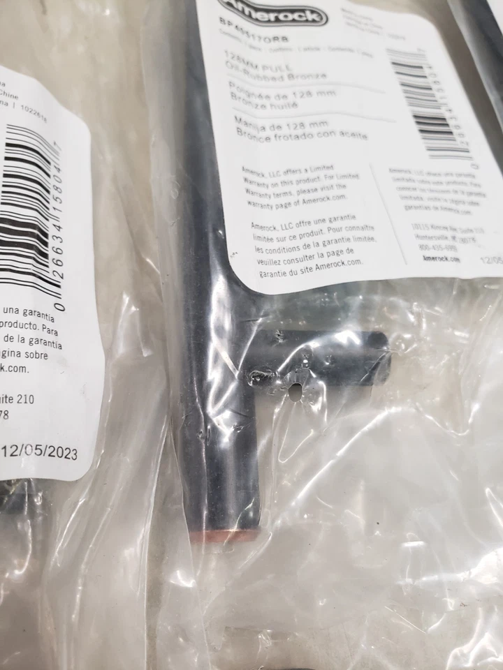 Lote de 23 - Tirador de cajón Amerock BP55278ORB, 6-5/16 centro bronce frotado con aceite Foto 3 de 4