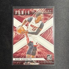2021-22 Panini Donruss Power in the Paint Bam Adebayo #4 Miami Heat Basketball