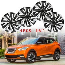 For Nissan Kicks S 2018-25 4pcsset 16 Wheel Cover Full Rim Snap On Hub Cap R16