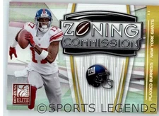 2008 Donruss Elite Zoning Commission Plaxico Burress #ZC-1 Gold /800