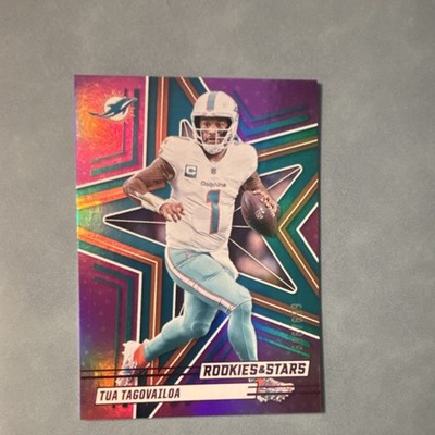 2025 Panini Rookies & Stars Tua Tagovailoa #29 Purple 669/999 Miami Dolphins