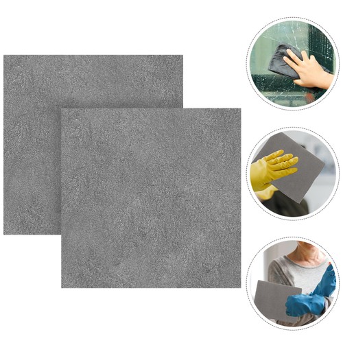 2 Pcs Water-absorbing Cloth Car Wipe Towel Wash Drying Towels