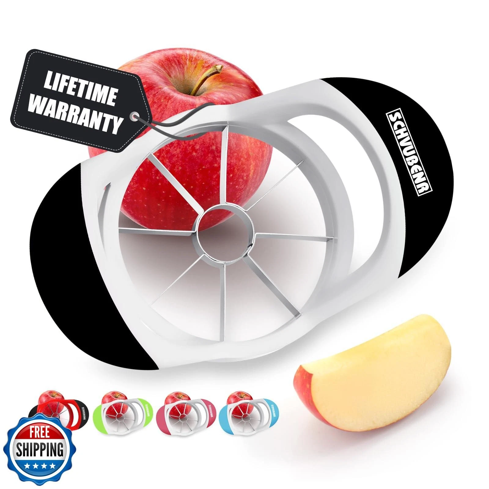SCHVUBENR 3.5 Inch Apple Slicer - Professional Apple Cutter - Sta
Opens in a new window or tab